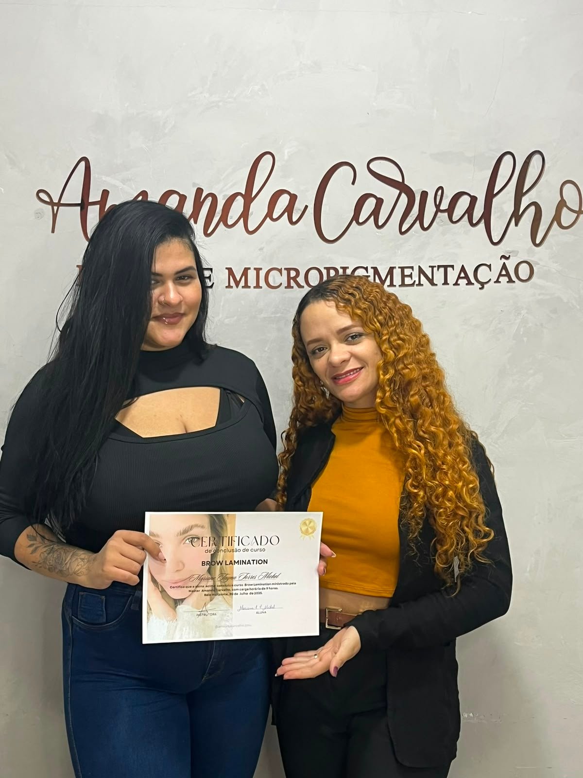 Curso de design de sobrancelhas